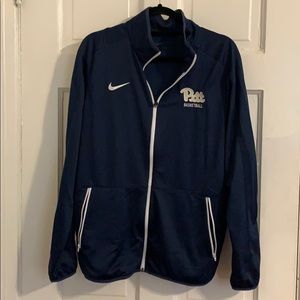 Pitt basketball zip up jacket